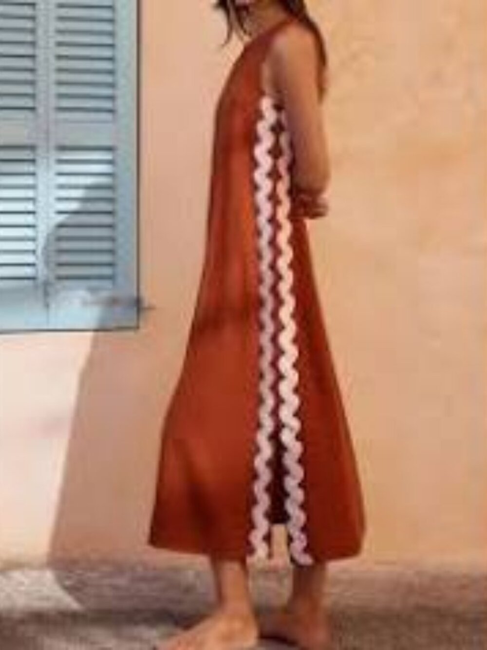 Myzgx Women's Boho Sleeveless Maxi Beach Dress Size XS